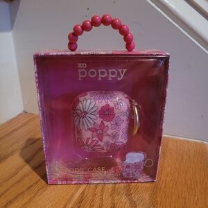 NEW XO Poppy Floral Airpods Case (Pink, Purple, Blue) for 1st & 2nd Gen Airpods